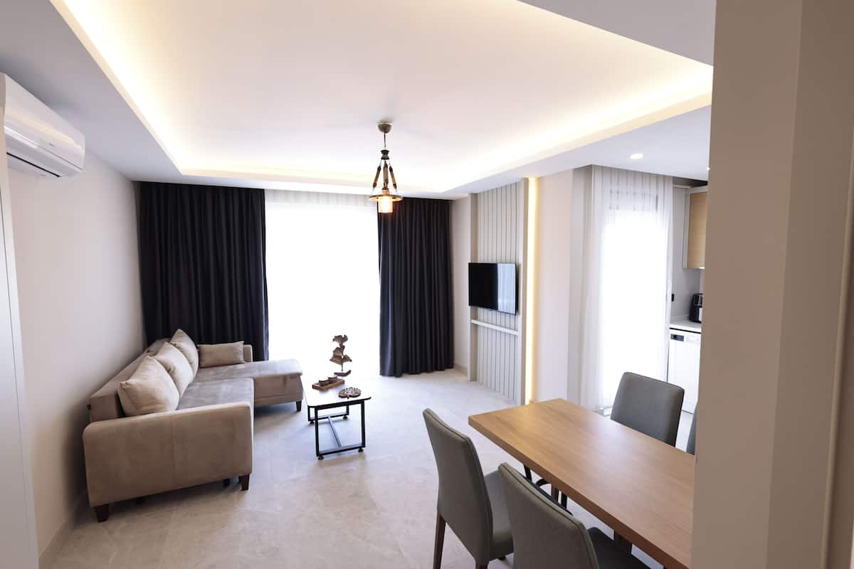 Deluxe Apart Daire, 1 Çift Kişilik Yatak ve Çekyat, Şehir Manzaralı